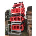 Pallet tbv 13 kunststof dranghekken