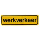 Magneetplaat werkverkeer 60 x 15 cm