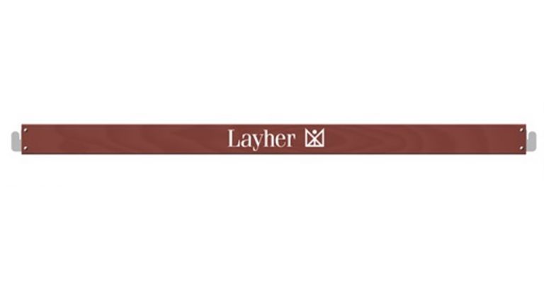 Layher AR O-Kantplank hout 2,57m. nieuw