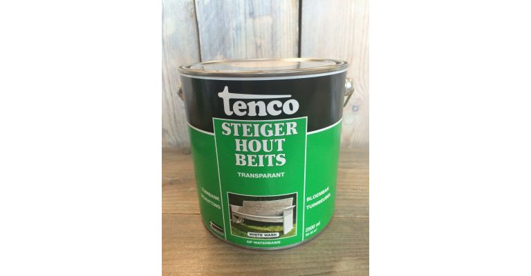 Steigerhout Whitewash beits 2,5 liter