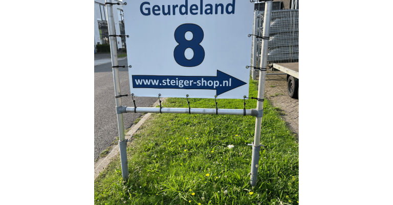 Grondpot tbv verkeersborden