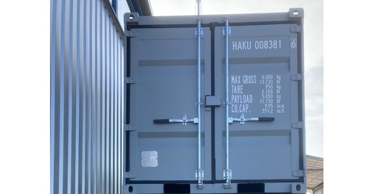 Materieelcontainer staal 8 ft