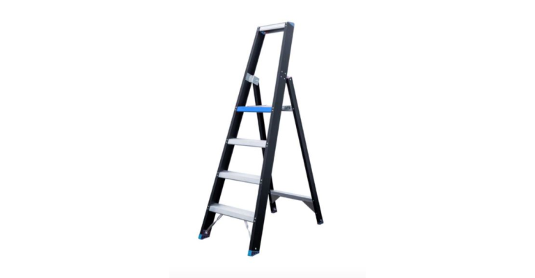 Eurostairs Bordestrap 4 treden Zwart