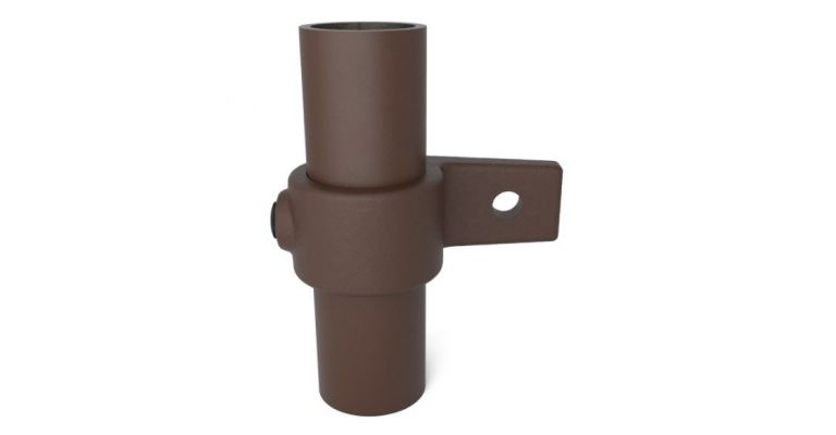 Klemring plaatmontage 33.7 mm VINTAGE-BRUIN