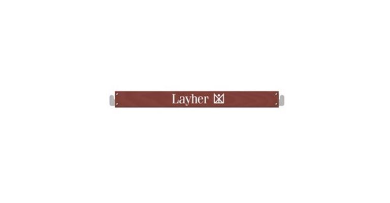 Layher AR O-Kantplank hout 1.57m. gebruikt