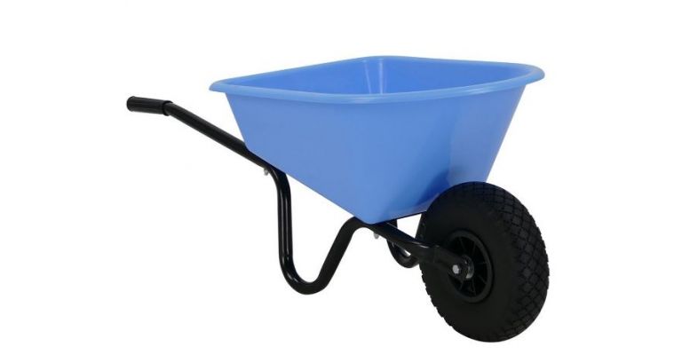 Kinderkruiwagen baby blauw