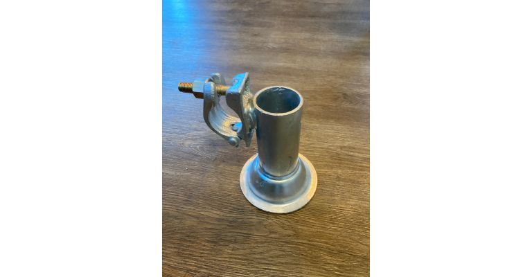Palletvoet verz. met boutkoppeling 48,3mm