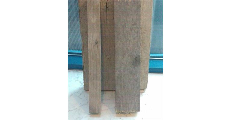 Steigerhouten lat 1,5 m nieuw/gebruikt 30 mm