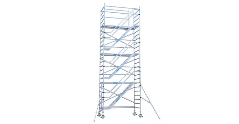 ES Ext. rolsteiger/trappentoren 135x250x8,2m werkhoogte