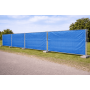 Bouwheknet winddoorlatend blauw