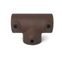 Lang T stuk 33.7 mm VINTAGE-BRUIN
