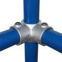 4- weg 90 graden hoekklem 48.3 mm