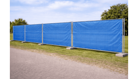 Bouwheknet winddoorlatend blauw