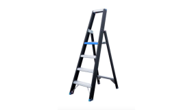 Eurostairs Bordestrap 4 treden Zwart