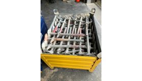 Layher AR Voetspindel 0,60m. gebruikt