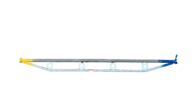 Layher Allround Dubbele buisligger 2,57m gebruikt