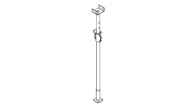 Schroefstempel 1,85 - 3,05m nieuw B1