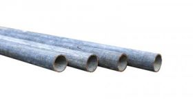 Steigerbuis 5,00m staal 48,3mm gebruikt