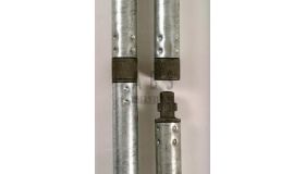 Van Thiel Tube Lock 2,00m aluminium nieuw